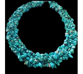 A necklace of turquoise