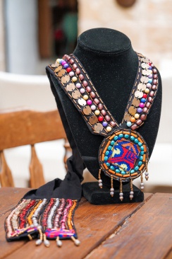 Embroidered Necklace 